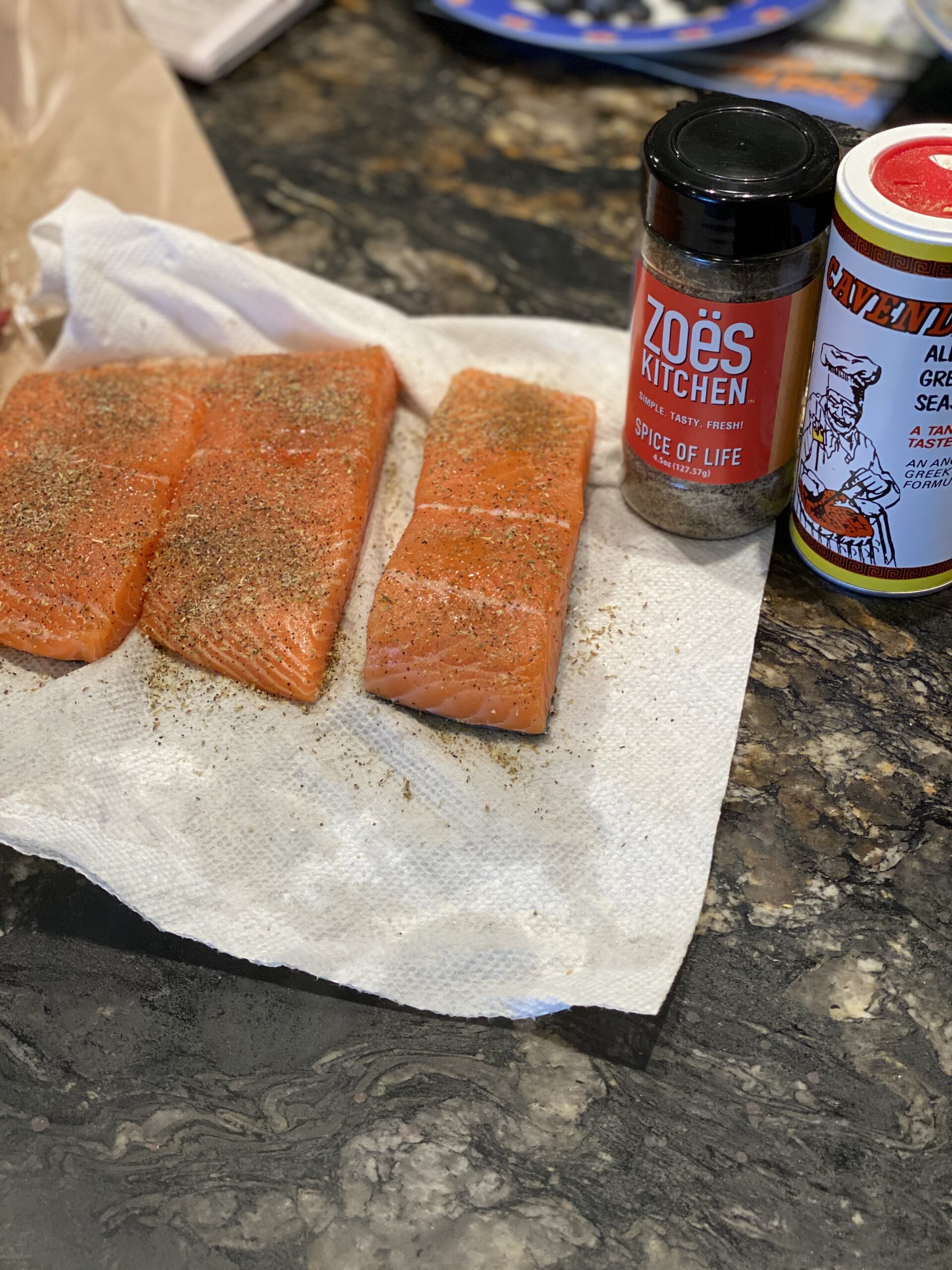 Greek Salmon - Life Styled with Heather